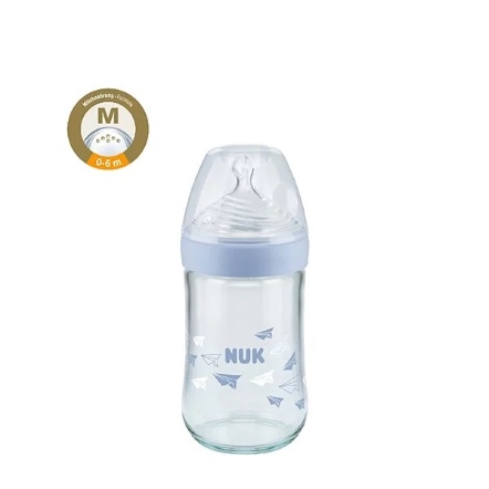 Nature Sense自然母感玻璃奶瓶240ml｜0-6m