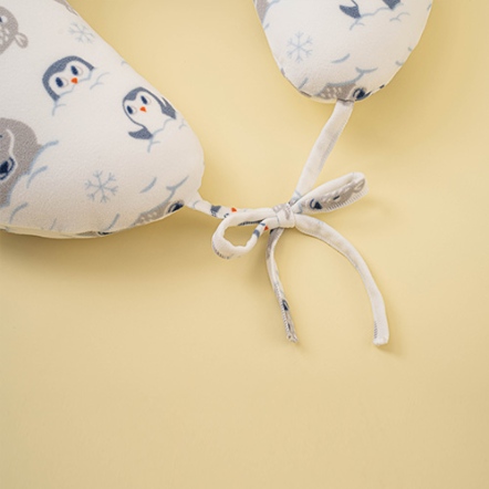 哺乳三用U型枕替換布套，超纖細款╱雪地