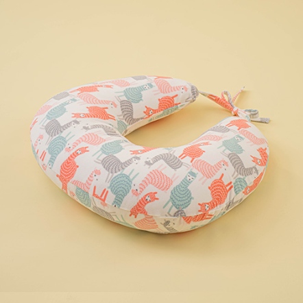 哺乳三用U型枕，超纖細款╱草泥馬
